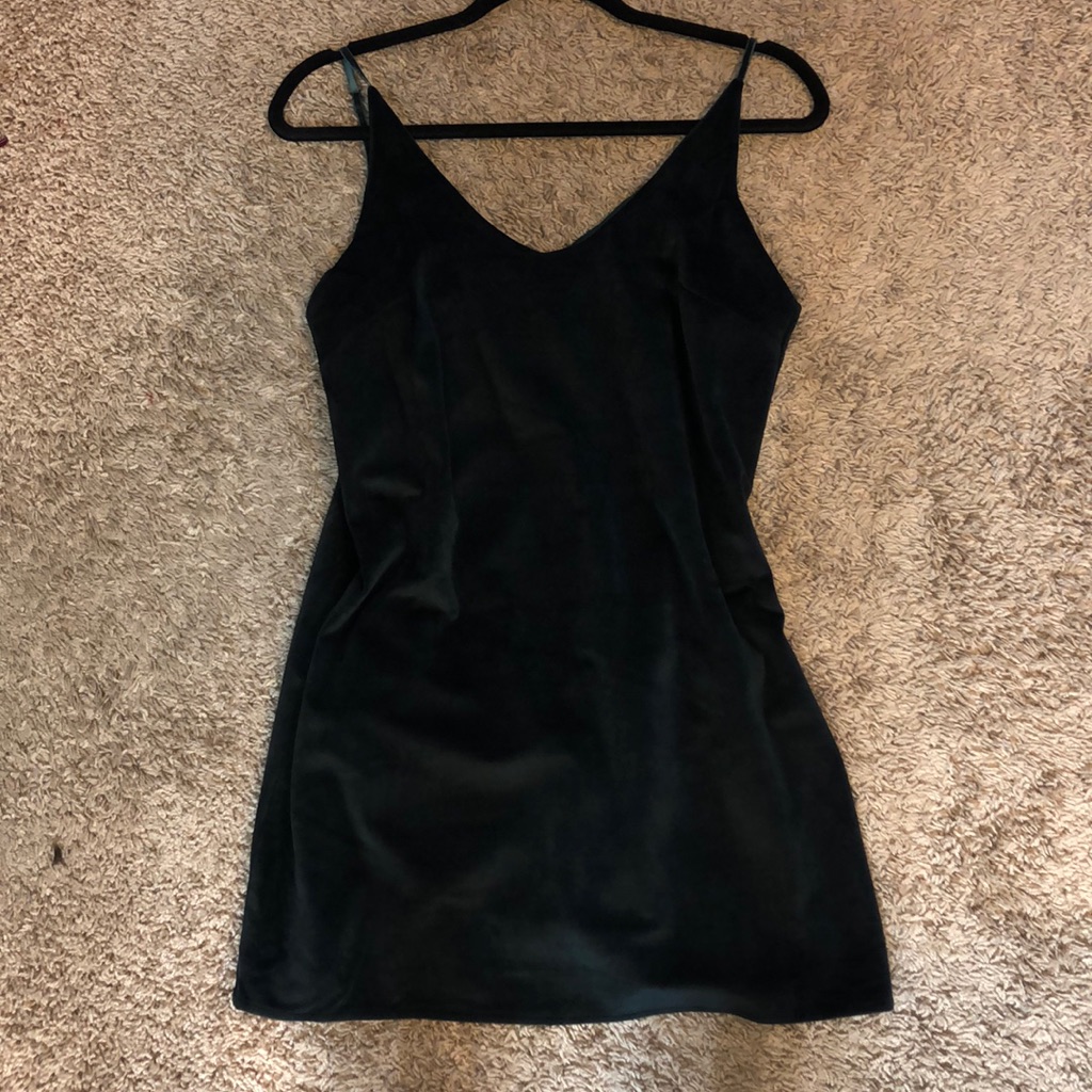 Nwt Emerald Green Suede Dress